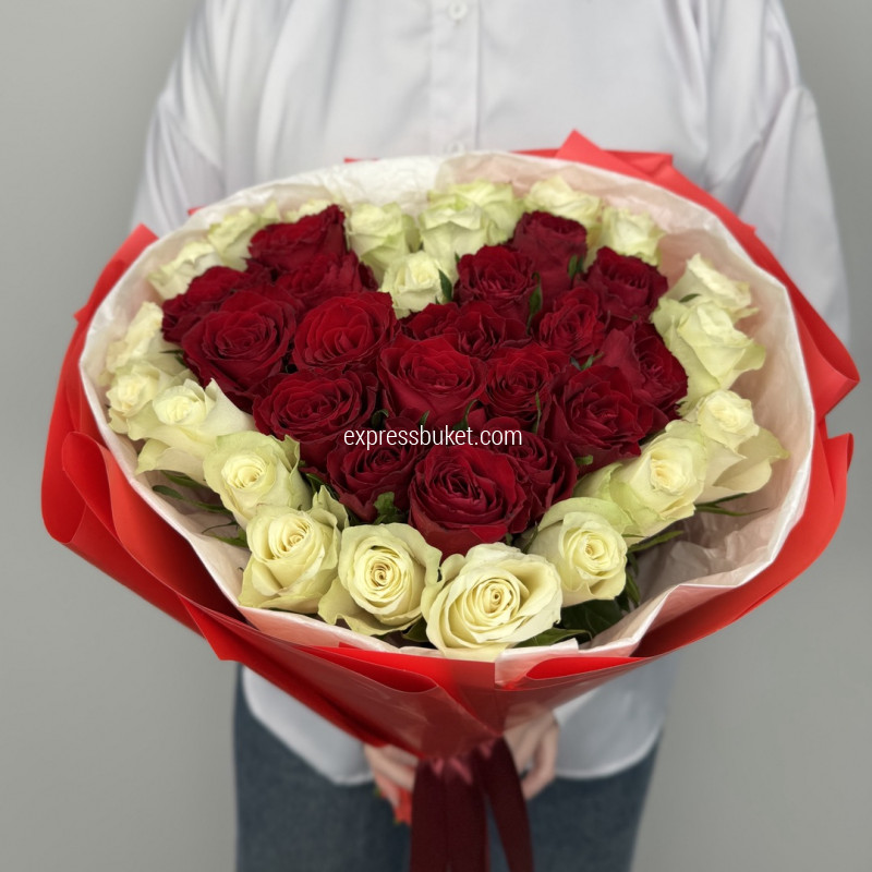 Сердце в цветах