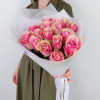 Букет из 15 розовых фирменных роз
