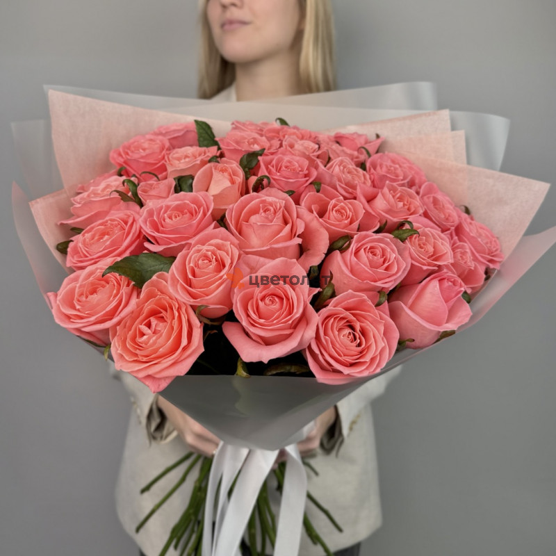 Букет из 35 роз Карина